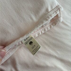 Kate Quinn Blush Bamboo Baby Blanket